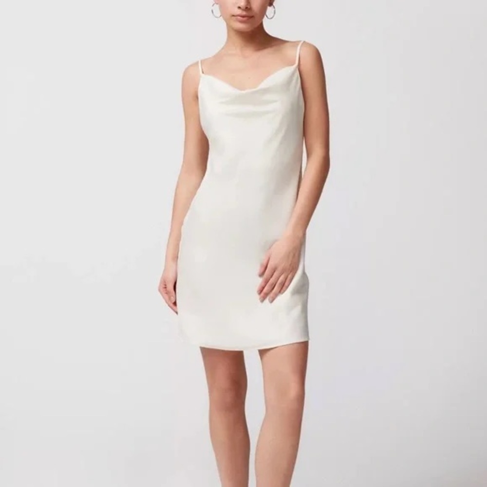 Urban Outfitters stain slip Mini Dress